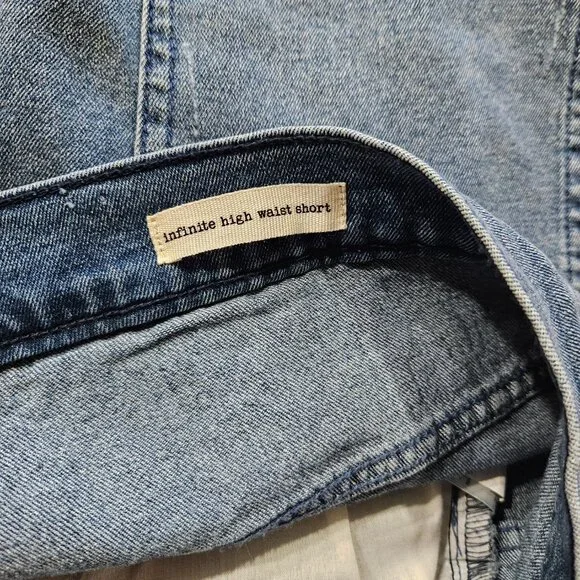 Jessica Simpson 24W Infinity High Waist Buttonfly Jean Shorts - Picture 4 of 13